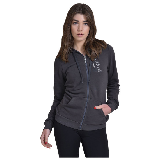 Target Γυναικεία ζακέτα Jacket Hoodie French Terry "Better"